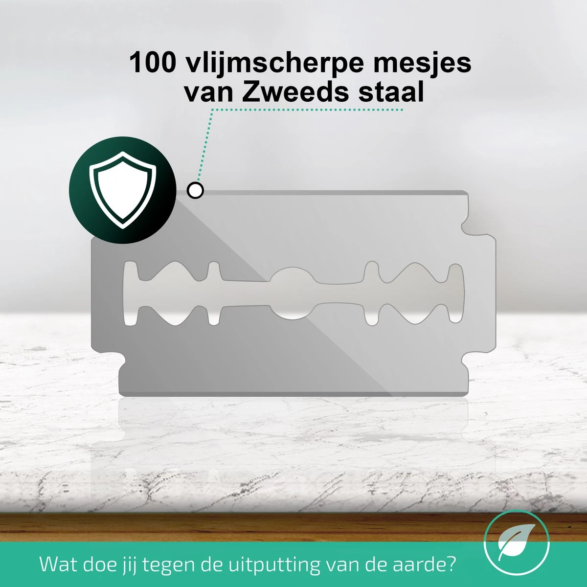 Dubbelzijdige Scheermesjes 100 Stuks (20x5) – Double Edge Blades – Navulmesjes – Geschikt Voor Safety Razor En Shavette – Zero Waste 5 Dubbelzijdige Scheermesjes 100 Stuks (20x5) – Double Edge Blades – Navulmesjes – Geschikt Voor Safety Razor En Shavette – Zero Waste - Afbeelding 3