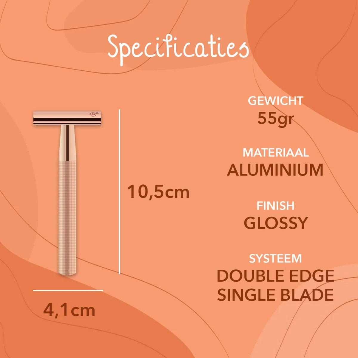 Safety Razor + 20 Scheermesjes Aluminium Rose Gold Goud Voor Vrouwen Dames Venus Scheermes Veiligheidsscheermes 13 Safety Razor + 20 Scheermesjes Aluminium Rose Gold Goud Voor Vrouwen Dames Venus Scheermes Veiligheidsscheermes - Afbeelding 11