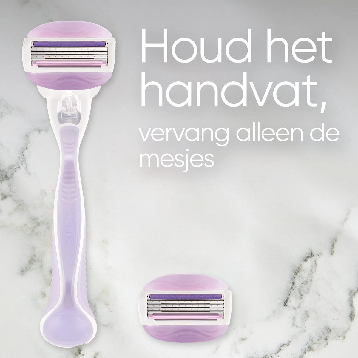 Gillette Venus Comfortglide Breeze - 1 Handvat - 2 Scheermesjes 7 Gillette Venus Comfortglide Breeze - 1 Handvat - 2 Scheermesjes - Afbeelding 5
