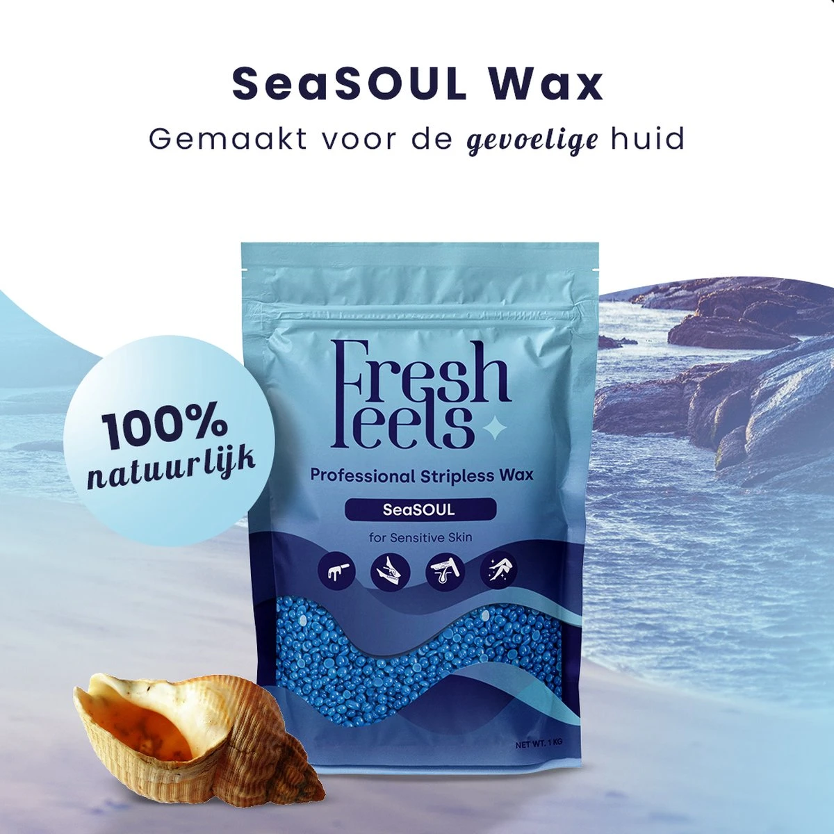 Freshfeels® Hard Wax Beans - Incl. 20x Wax Spatels - 1 KG - Voor Lichaam & Gezicht - Wax Parels - Wax Bonen - Wax Korrels - Voor Gevoelige Huid - Fijn/Grof Haar - Brazilian Hard Wax - Aqua Blauw 8 Freshfeels® Hard Wax Beans - Incl. 20x Wax Spatels - 1 KG - Voor Lichaam & Gezicht - Wax Parels - Wax Bonen - Wax Korrels - Voor Gevoelige Huid - Fijn/Grof Haar - Brazilian Hard Wax - Aqua Blauw - Afbeelding 6