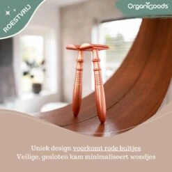 OrganiGoods Safety Razor + 20 Scheermesjes Blades - Safety Razor Voor Vrouwen - Rose Gold Goud Scheermes - Double Edge Single Blade - Veiligheidsscheermes - Duurzaam Scheermesje 17 OrganiGoods Safety Razor + 20 Scheermesjes Blades - Safety Razor Voor Vrouwen - Rose Gold Goud Scheermes - Double Edge Single Blade - Veiligheidsscheermes - Duurzaam Scheermesje -Lichaamsverzorging Winkel 1200x1200 1286