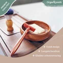 OrganiGoods Safety Razor + 20 Scheermesjes Blades - Safety Razor Voor Vrouwen - Rose Gold Goud Scheermes - Double Edge Single Blade - Veiligheidsscheermes - Duurzaam Scheermesje 19 OrganiGoods Safety Razor + 20 Scheermesjes Blades - Safety Razor Voor Vrouwen - Rose Gold Goud Scheermes - Double Edge Single Blade - Veiligheidsscheermes - Duurzaam Scheermesje -Lichaamsverzorging Winkel 1200x1200 1287