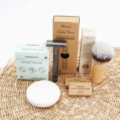 Safety Razor Starterkit Aluminium Voor Mannen En Vrouwen Glossy Black - 20 Mesjes - Scheerkwast - Scheerzeep - Scheren Starterset -Lichaamsverzorging Winkel 1200x1200 1306