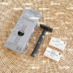 Safety Razor Starterkit Aluminium Voor Mannen En Vrouwen Glossy Black - 20 Mesjes - Scheerkwast - Scheerzeep - Scheren Starterset -Lichaamsverzorging Winkel 1200x1200 1308