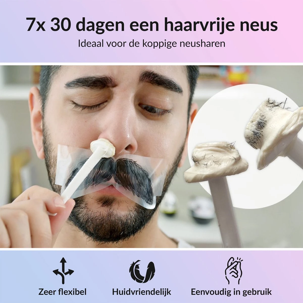 Rivema Luxe Wax Ontharing Set – Neus Ontharing – Wax Beans – Ontharingswax – Ontharen – 7 Maanden Haarvrij 5 Rivema Luxe Wax Ontharing Set – Neus Ontharing – Wax Beans – Ontharingswax – Ontharen – 7 Maanden Haarvrij - Afbeelding 3
