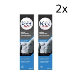 Veet - Men - Ontharingscrème - Gevoelige Huid - 2 X 200 Ml 29 Veet - Men - Ontharingscrème - Gevoelige Huid - 2 X 200 Ml -Lichaamsverzorging Winkel 1200x1200 1359