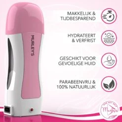 MURLEY'S Wax Apparaat Roll-On Honing Wax Ontharing Set Met 5x Cartridges + Before En After Sprays + 100 Strips- Voor Lichaam En Gezicht - Zwart 12 MURLEY'S Wax Apparaat Roll-On Honing Wax Ontharing Set Met 5x Cartridges + Before En After Sprays + 100 Strips- Voor Lichaam En Gezicht - Zwart -Lichaamsverzorging Winkel 1200x1200 1364