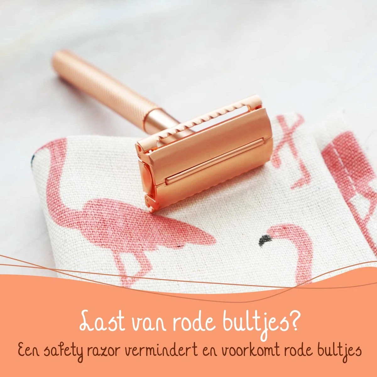 Bamboozy Safety Razor RVS Vlinder + Houder + 20 Scheermesjes Rose Gold Goud Voor Vrouwen Dames Mannen Double Edge Zero Waste Duurzaam Scheren 5 Bamboozy Safety Razor RVS Vlinder + Houder + 20 Scheermesjes Rose Gold Goud Voor Vrouwen Dames Mannen Double Edge Zero Waste Duurzaam Scheren - Afbeelding 3