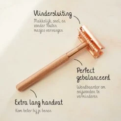 Bamboozy Safety Razor RVS Vlinder + Houder + 20 Scheermesjes Rose Gold Goud Voor Vrouwen Dames Mannen Double Edge Zero Waste Duurzaam Scheren 27 Bamboozy Safety Razor RVS Vlinder + Houder + 20 Scheermesjes Rose Gold Goud Voor Vrouwen Dames Mannen Double Edge Zero Waste Duurzaam Scheren -Lichaamsverzorging Winkel 1200x1200 1436