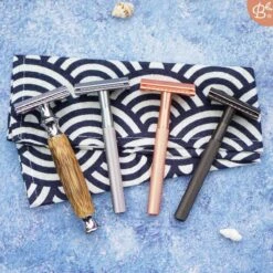 Bamboozy Safety Razor RVS + 20 Scheermesjes Zilver Chrome Unisex Vrouwen Mannen Double Edge Zero Waste Duurzaam Scheren -Lichaamsverzorging Winkel 1200x1200 1467