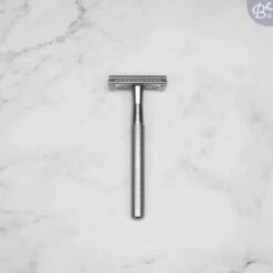 Bamboozy Safety Razor RVS + 20 Scheermesjes Zilver Chrome Unisex Vrouwen Mannen Double Edge Zero Waste Duurzaam Scheren -Lichaamsverzorging Winkel 1200x1200 1469