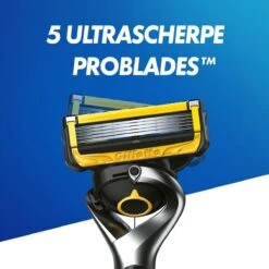 Gillette® Gillette ProShield - Scheersysteem - Voor Mannen - 1 Gillette Scheersysteem - 2 Navulmesjes -Lichaamsverzorging Winkel 1200x1200 1504