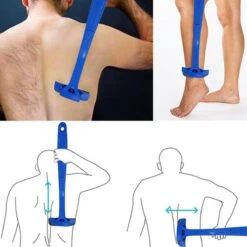 Duurzaam Rug Scheermes Incl. Mesjes - Voor Rug Scheren - Benen Scheren - Rughaar Verwijderen - Back & Body Shaver -Lichaamsverzorging Winkel 1200x1200 1558