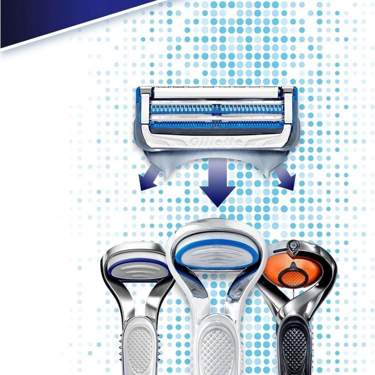Gillette® Gillette Skinguard Sensitive Scheermesjes Mannen - 8 Stuks 4 Gillette® Gillette Skinguard Sensitive Scheermesjes Mannen - 8 Stuks - Afbeelding 2
