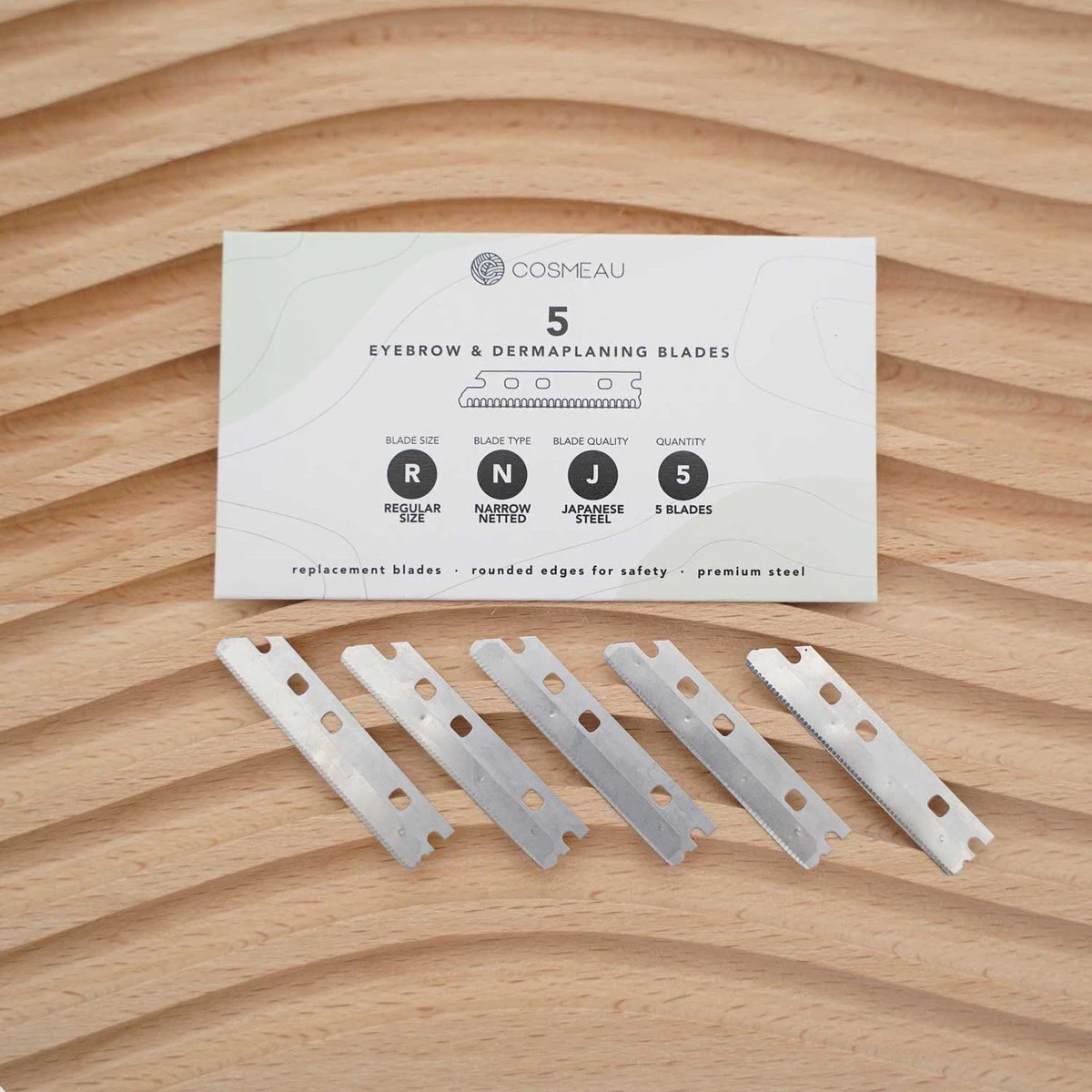 Bamboozy Metalen Dermaplaning 6x Wenkbrauw Scheermesje Mesje Van Metaal - Scheermes Gezicht Intieme Streek - Wenkbrauw Trimmer Epileren Eyebrow Razor 11 Bamboozy Metalen Dermaplaning 6x Wenkbrauw Scheermesje Mesje Van Metaal - Scheermes Gezicht Intieme Streek - Wenkbrauw Trimmer Epileren Eyebrow Razor - Afbeelding 9