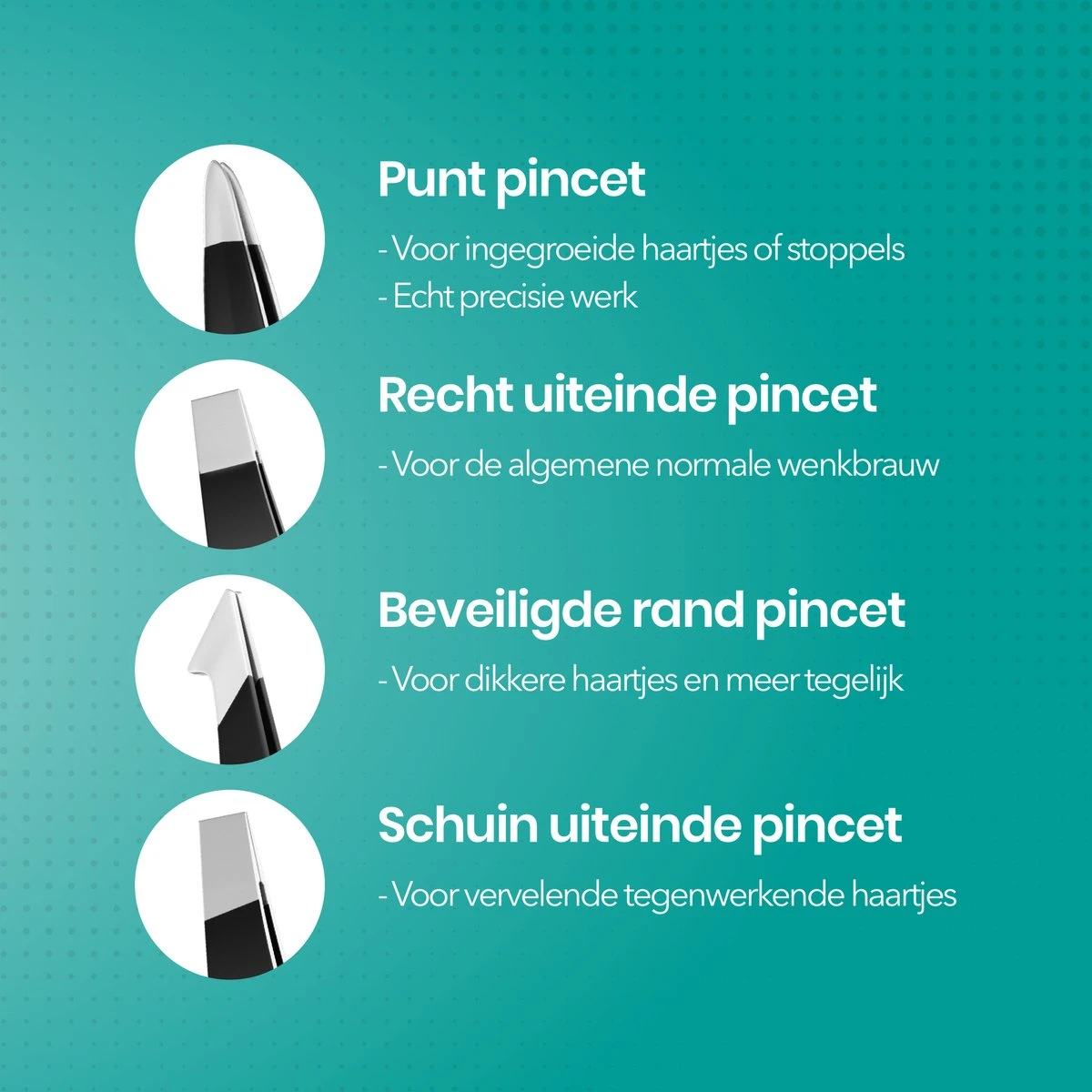 FreshDragon Pincet Epileer Set - Met Wenkbrauw Schaartje En Mesje - Tweezer 5 FreshDragon Pincet Epileer Set - Met Wenkbrauw Schaartje En Mesje - Tweezer - Afbeelding 3