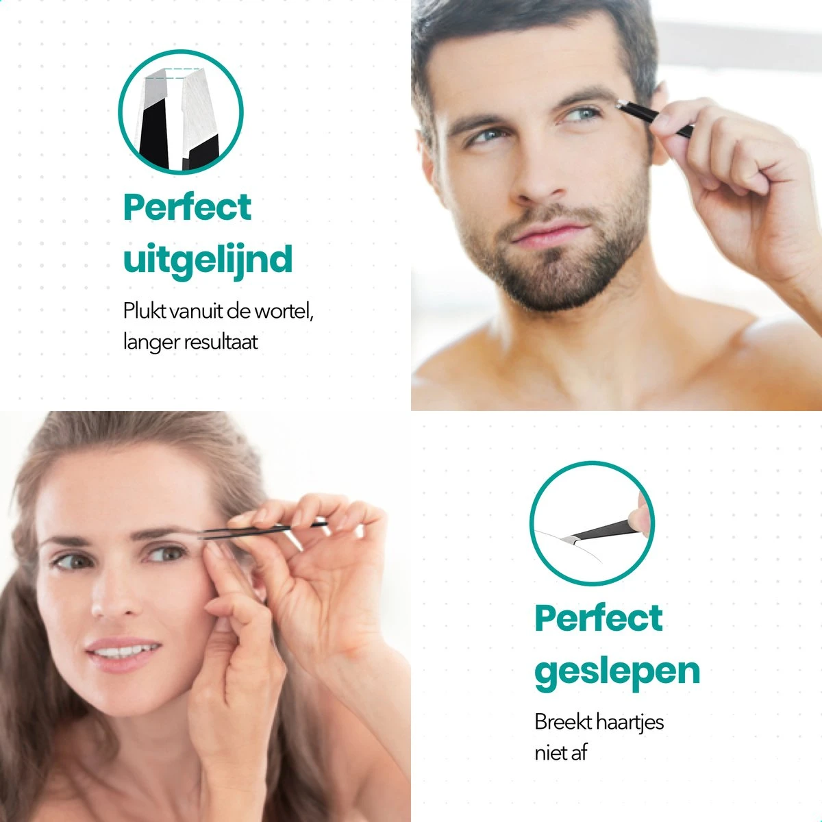 FreshDragon Pincet Epileer Set - Met Wenkbrauw Schaartje En Mesje - Tweezer 8 FreshDragon Pincet Epileer Set - Met Wenkbrauw Schaartje En Mesje - Tweezer - Afbeelding 6