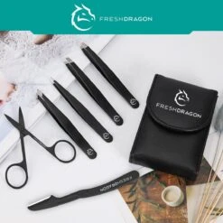 FreshDragon Pincet Epileer Set - Met Wenkbrauw Schaartje En Mesje - Tweezer 21 FreshDragon Pincet Epileer Set - Met Wenkbrauw Schaartje En Mesje - Tweezer -Lichaamsverzorging Winkel 1200x1200 1661
