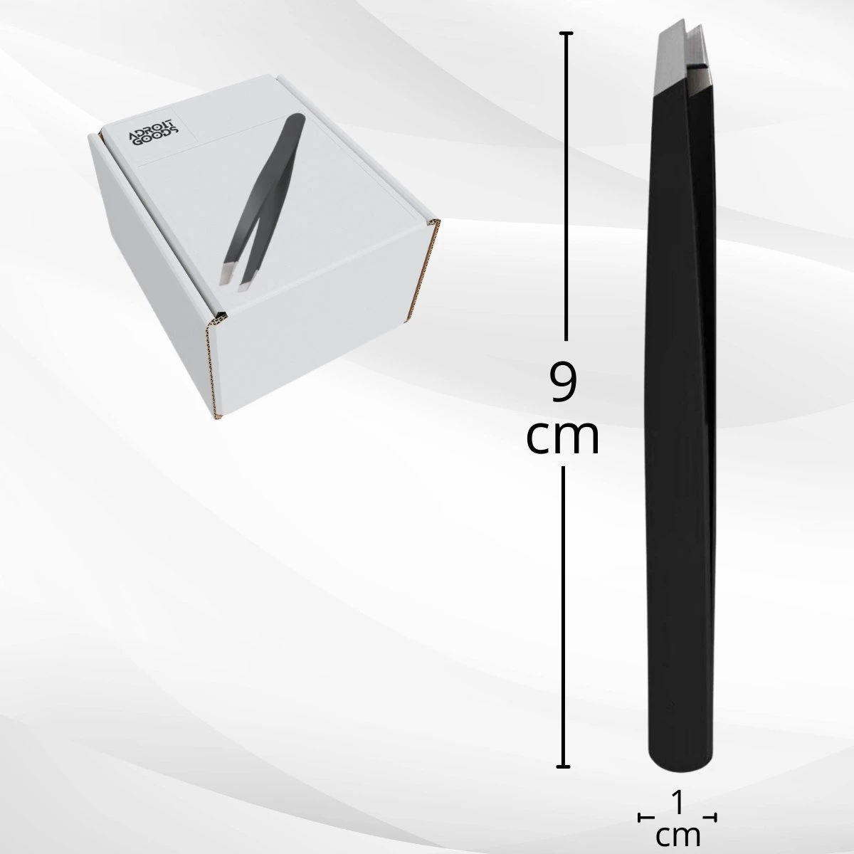 AdroitGoods Pincet Epileer - Slanted - RVS - Professioneel 10 AdroitGoods Pincet Epileer - Slanted - RVS - Professioneel - Afbeelding 8
