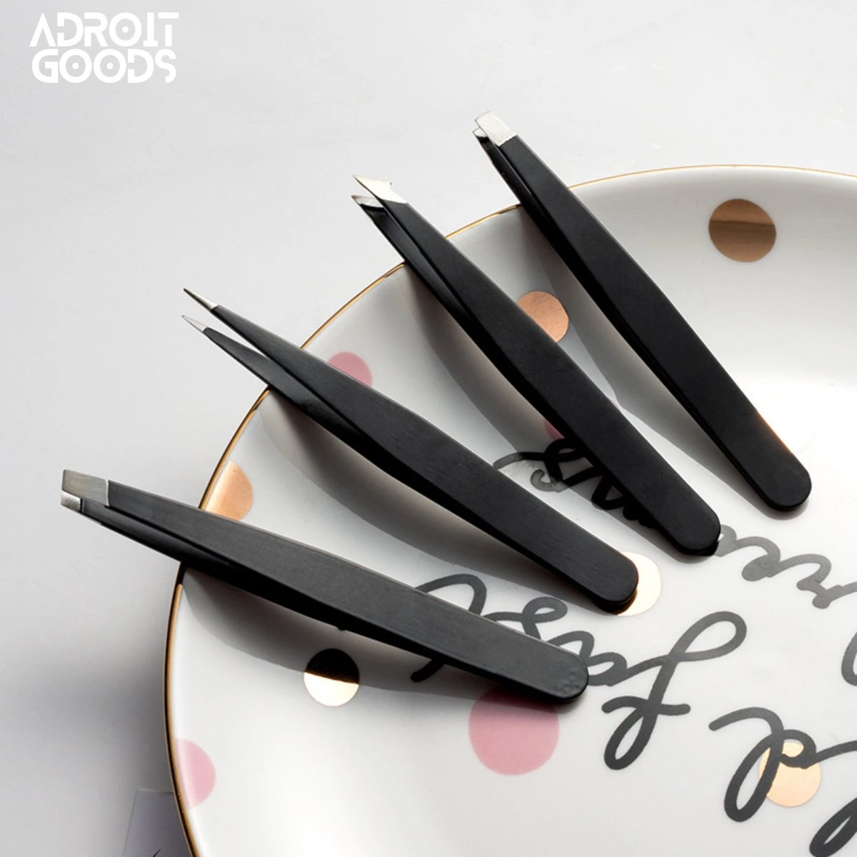 AdroitGoods Pincet Epileer Set - 4 Delig 11 AdroitGoods Pincet Epileer Set - 4 Delig - Afbeelding 9