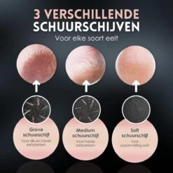 Beeperfect® Elektrische Eeltverwijderaar Met Stofzuigsysteem - Voetvijl - Eeltvijl - IPX7 Waterdicht - Gratis Pedicure Set - Zwart 21 Beeperfect® Elektrische Eeltverwijderaar Met Stofzuigsysteem - Voetvijl - Eeltvijl - IPX7 Waterdicht - Gratis Pedicure Set - Zwart -Lichaamsverzorging Winkel 1200x1200 168