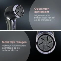 Beeperfect® Elektrische Eeltverwijderaar Met Stofzuigsysteem - Voetvijl - Eeltvijl - IPX7 Waterdicht - Gratis Pedicure Set - Zwart 22 Beeperfect® Elektrische Eeltverwijderaar Met Stofzuigsysteem - Voetvijl - Eeltvijl - IPX7 Waterdicht - Gratis Pedicure Set - Zwart -Lichaamsverzorging Winkel 1200x1200 169