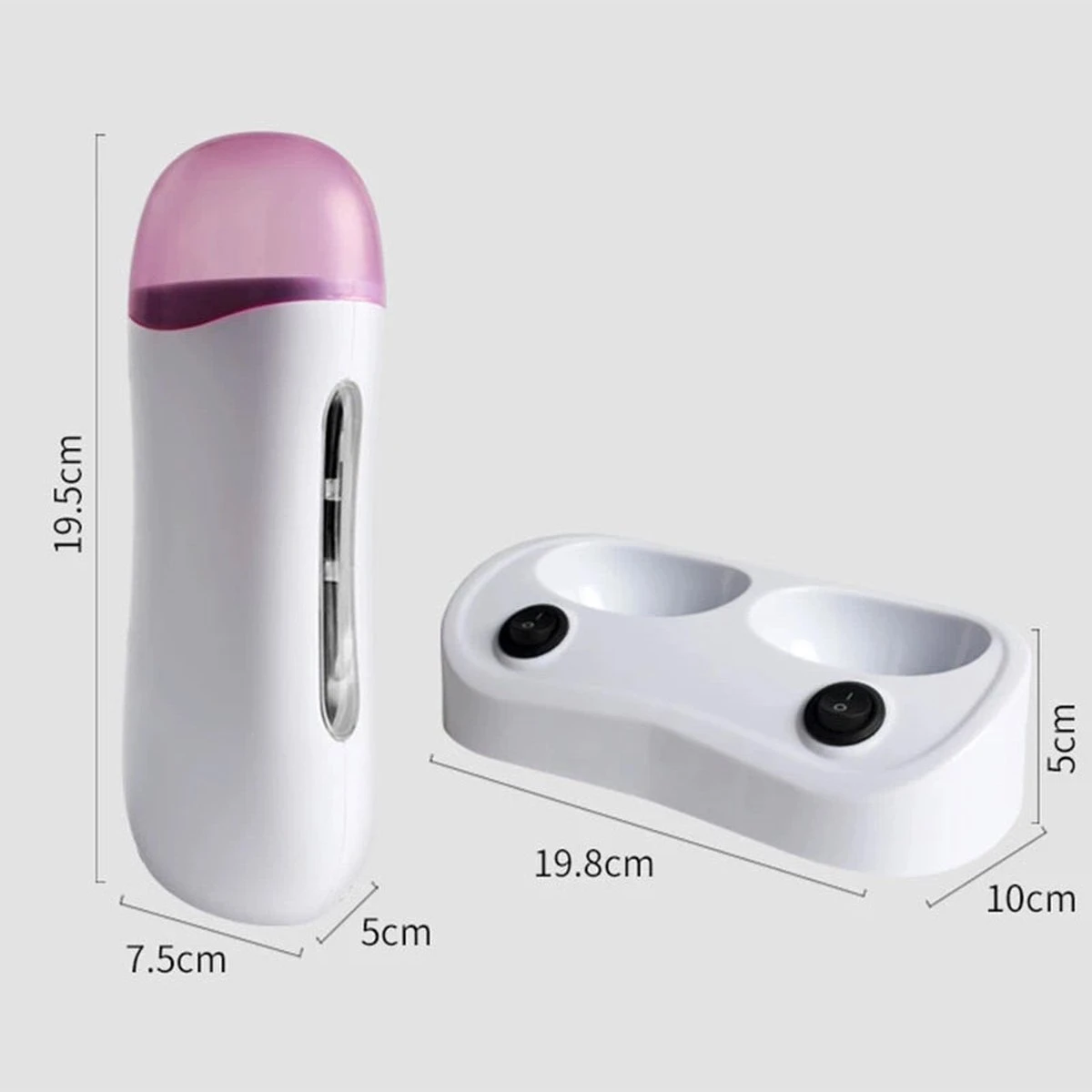 Wax Apparaat Ontharen Dubbele Cartridge Wax Epilator Roller Wax Epilator Elektrische Wax Warmte Roller Braziliaanse Wax Verwijdering Wax Warmer Lichaam OntharingsmachineWAx Apparaat 8 Wax Apparaat Ontharen Dubbele Cartridge Wax Epilator Roller Wax Epilator Elektrische Wax Warmte Roller Braziliaanse Wax Verwijdering Wax Warmer Lichaam OntharingsmachineWAx Apparaat - Afbeelding 6