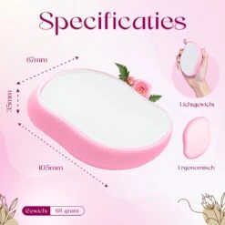 Agellic® Crystal Hair Removal – Hair Remover – Crystal Hair Remover – TikTok – Scrubi – Pijnloze Epilator – Scrubbi – Kristalpad – Haarverwijderaar Voor Vrouwen – Crystal Hair Eraser – Roze 13 Agellic® Crystal Hair Removal – Hair Remover – Crystal Hair Remover – TikTok – Scrubi – Pijnloze Epilator – Scrubbi – Kristalpad – Haarverwijderaar Voor Vrouwen – Crystal Hair Eraser – Roze -Lichaamsverzorging Winkel 1200x1200 1700