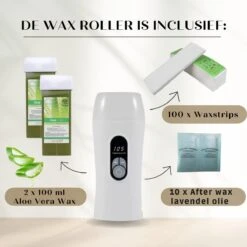 Wax Apparaat Vernieuwende Digitale Wax Roller - Wax Patroon Verwarmer - Wax Roller Kit Incl. 2 Aloe Vera Vullingen, After Wax & Waxstrips - Waxroller - Ontharen Voor Man En Vrouw 13 Wax Apparaat Vernieuwende Digitale Wax Roller - Wax Patroon Verwarmer - Wax Roller Kit Incl. 2 Aloe Vera Vullingen, After Wax & Waxstrips - Waxroller - Ontharen Voor Man En Vrouw -Lichaamsverzorging Winkel 1200x1200 1713