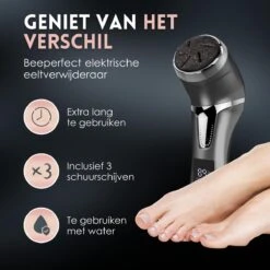 Beeperfect® Elektrische Eeltverwijderaar Met Stofzuigsysteem - Voetvijl - Eeltvijl - IPX7 Waterdicht - Gratis Pedicure Set - Zwart 25 Beeperfect® Elektrische Eeltverwijderaar Met Stofzuigsysteem - Voetvijl - Eeltvijl - IPX7 Waterdicht - Gratis Pedicure Set - Zwart -Lichaamsverzorging Winkel 1200x1200 172