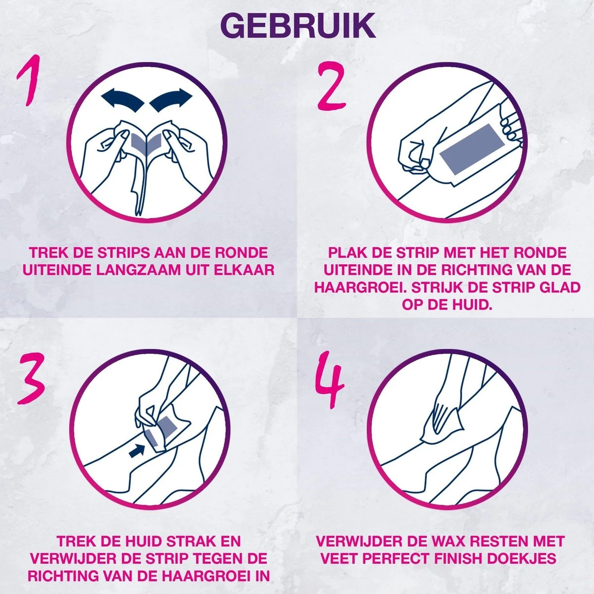 Veet - Easy-Gel Wax - Ontharingsstrips - Bikinilijn - Gevoelige Huid - 2 X 16 Stuks 4 Veet - Easy-Gel Wax - Ontharingsstrips - Bikinilijn - Gevoelige Huid - 2 X 16 Stuks - Afbeelding 2