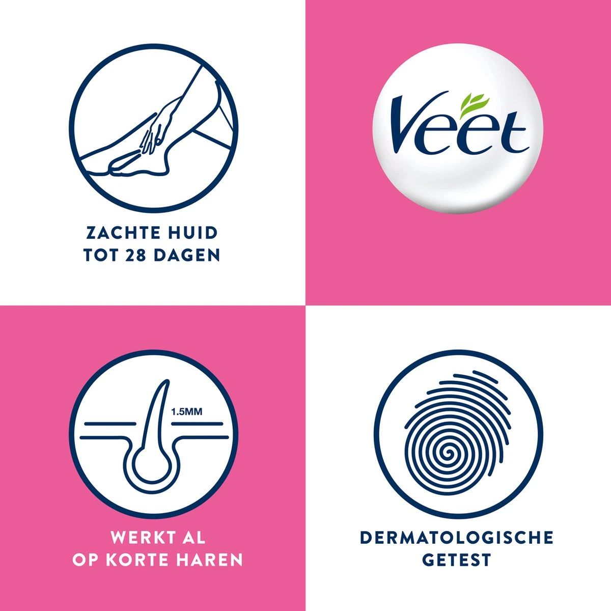 Veet - Ontharingsstrips - Benen & Lichaam - Gevoelige Huid - Easy-Gelwax - 20 Stuks 11 Veet - Ontharingsstrips - Benen & Lichaam - Gevoelige Huid - Easy-Gelwax - 20 Stuks - Afbeelding 9