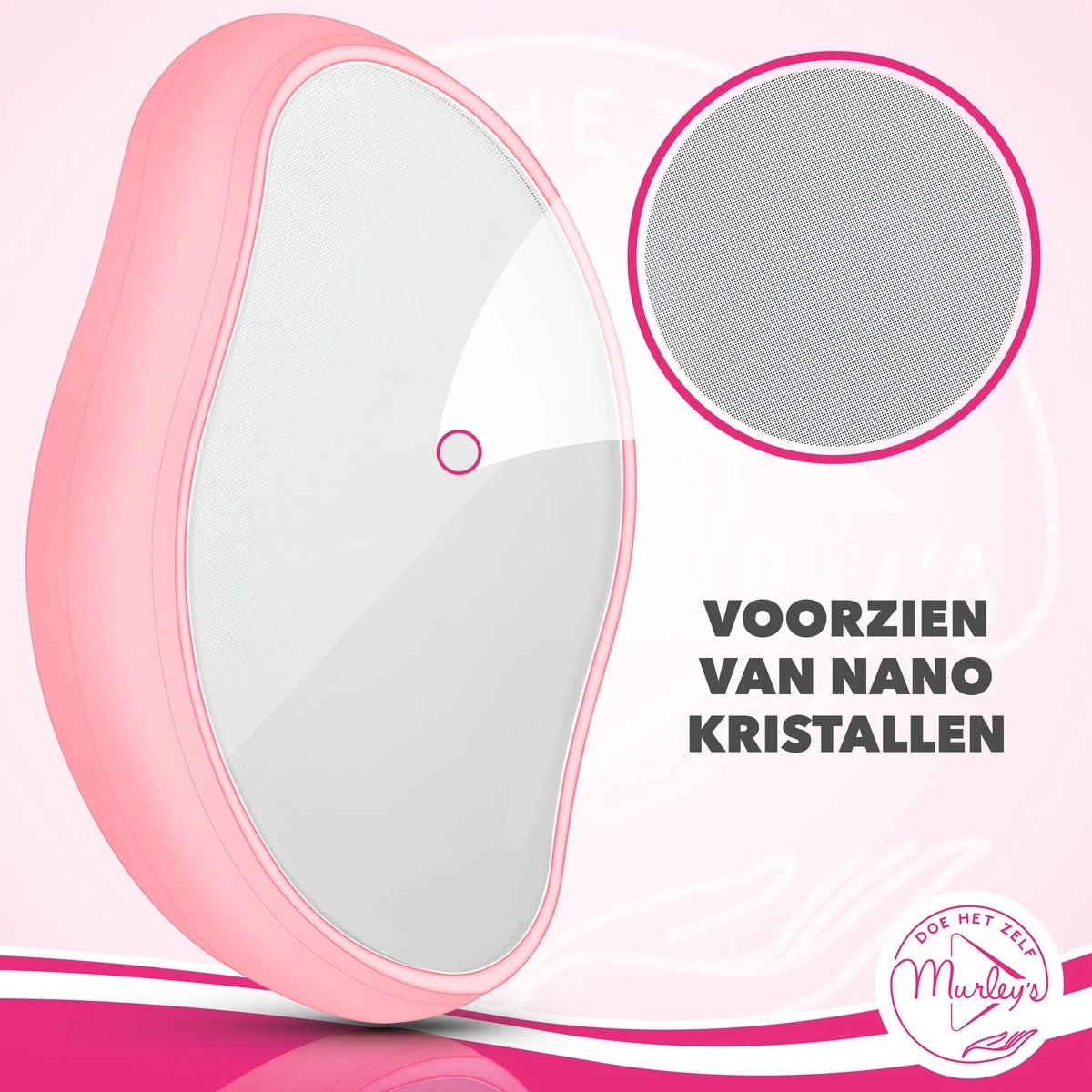 MURLEY’S Crystal Hair Removal - Krystal Remover - Haarverwijderaar - Epilator - Pijnloze, Veilige & Langdurige Ontharing ROZE 7 MURLEY’S Crystal Hair Removal - Krystal Remover - Haarverwijderaar - Epilator - Pijnloze, Veilige & Langdurige Ontharing ROZE - Afbeelding 5