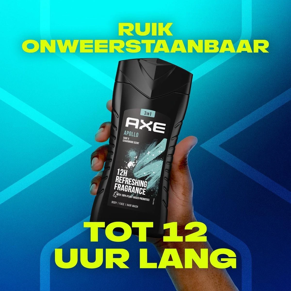 Axe Apollo Showergel - 6 X 250 Ml - Voordeelverpakking 10 Axe Apollo Showergel - 6 X 250 Ml - Voordeelverpakking - Afbeelding 8
