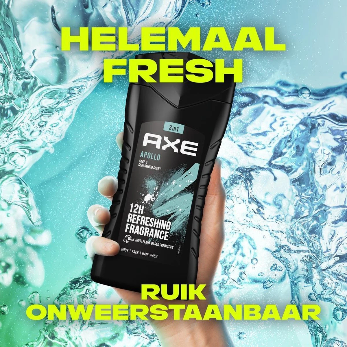 Axe Apollo Showergel - 6 X 250 Ml - Voordeelverpakking 14 Axe Apollo Showergel - 6 X 250 Ml - Voordeelverpakking - Afbeelding 12