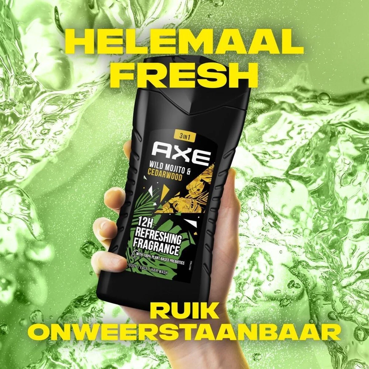 Axe Green Mojito & Cedarwood Douchegel - 6 X 250 Ml - Voordeelverpakking 8 Axe Green Mojito & Cedarwood Douchegel - 6 X 250 Ml - Voordeelverpakking - Afbeelding 6