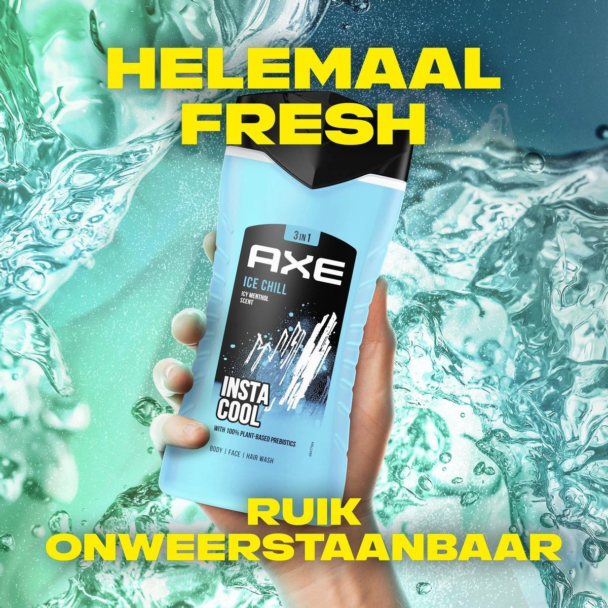 Axe Ice Chill 3-in-1 Douchegel - 6 X 250 Ml - Voordeelverpakking 11 Axe Ice Chill 3-in-1 Douchegel - 6 X 250 Ml - Voordeelverpakking - Afbeelding 9