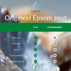 Epsom Zout - Bitterzout - Magnesiumsulfaat - Badzout - 25 Kg - In Zak - Voetenbad 11 Epsom Zout - Bitterzout - Magnesiumsulfaat - Badzout - 25 Kg - In Zak - Voetenbad -Lichaamsverzorging Winkel 1200x1200 1978