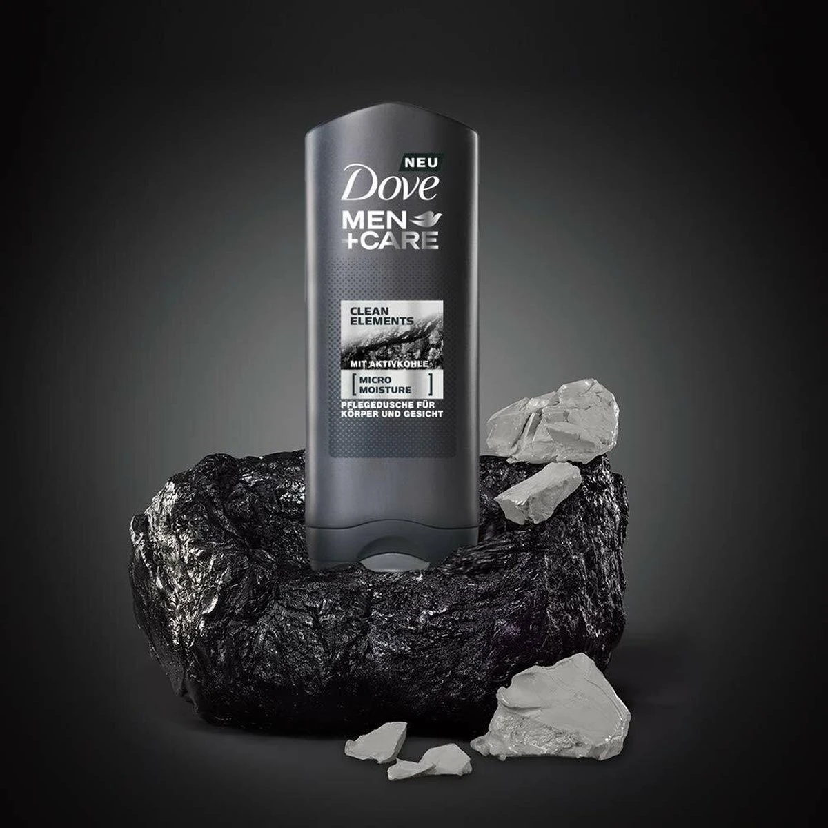 Dove Men+Care Douchegel Man Charcoal & Clay - 6 X 250 Ml - Voordeelverpakking 9 Dove Men+Care Douchegel Man Charcoal & Clay - 6 X 250 Ml - Voordeelverpakking - Afbeelding 7