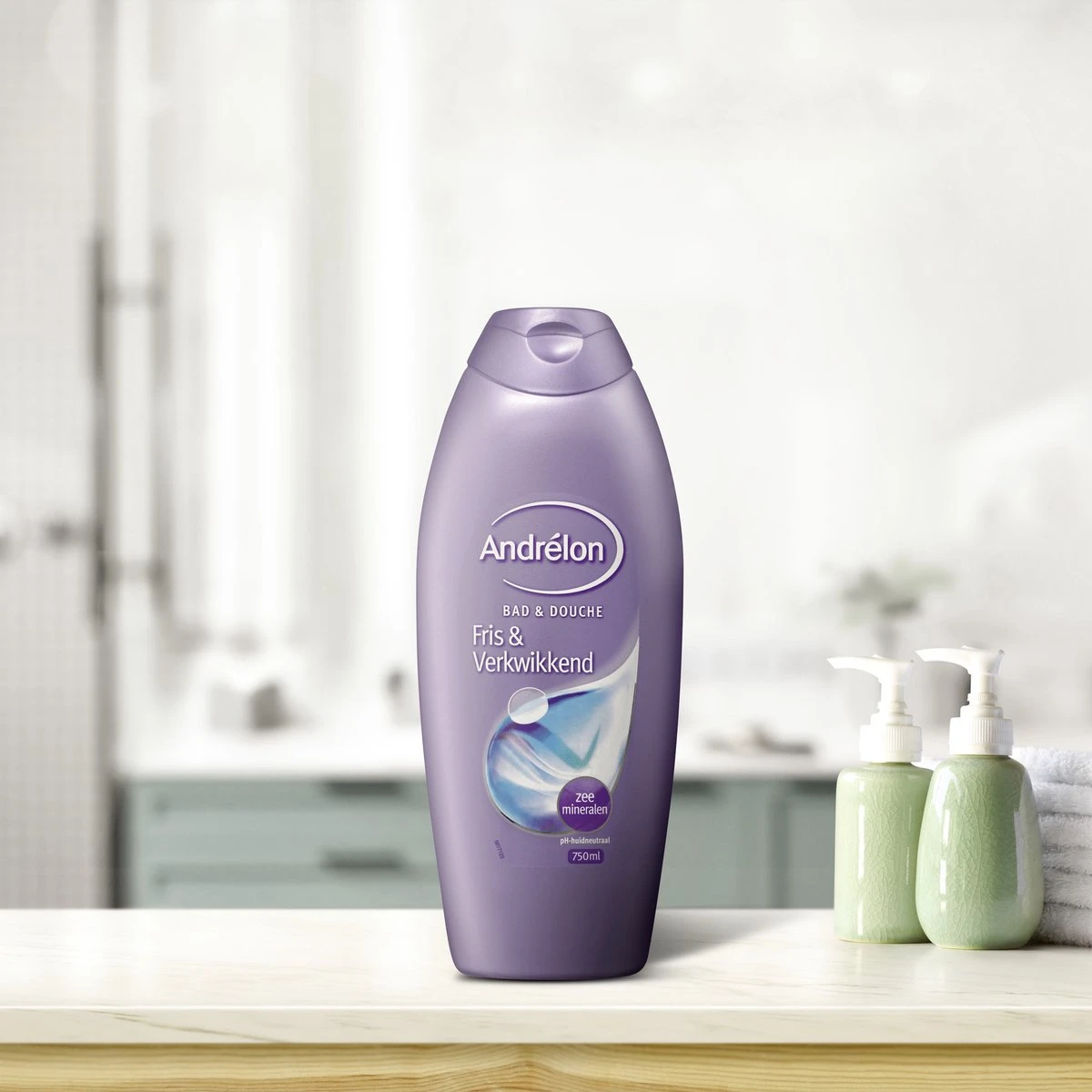 Andrélon Bad & Douche Fris & Verkwikkend Bad- En Doucheschuim - 6 X 750 Ml - Voordeelverpakking 5 Andrélon Bad & Douche Fris & Verkwikkend Bad- En Doucheschuim - 6 X 750 Ml - Voordeelverpakking - Afbeelding 3