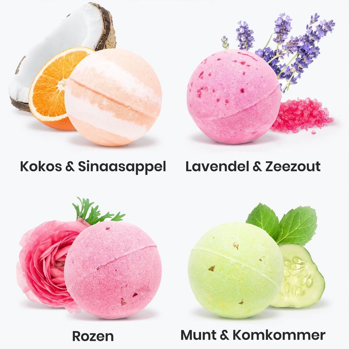 RelaxTub® Bruisballen - Bruisballen Voor Bad - Natuurlijke Kokosboter & Arganolie - Bath Bombs - Badbom - Badballen - Dierproefvrij - 8 X 80g XL Formaat - Inclusief Luxe Cadeauverpakking - Geschikt Voor Volwassene & Kind 4 RelaxTub® Bruisballen - Bruisballen Voor Bad - Natuurlijke Kokosboter & Arganolie - Bath Bombs - Badbom - Badballen - Dierproefvrij - 8 X 80g XL Formaat - Inclusief Luxe Cadeauverpakking - Geschikt Voor Volwassene & Kind - Afbeelding 2