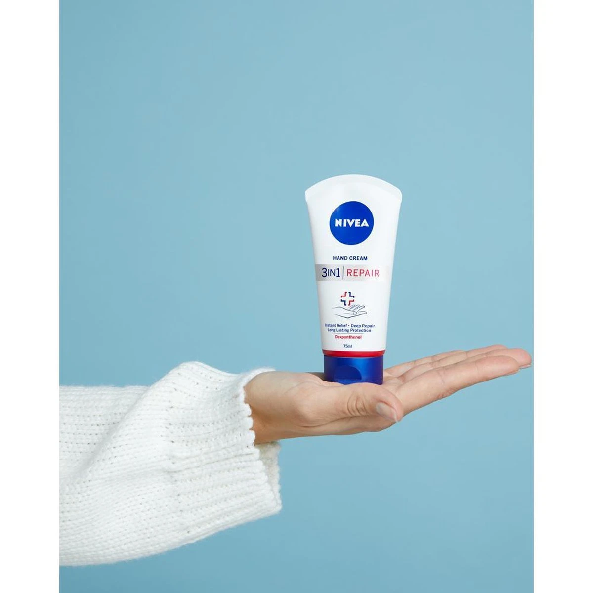 NIVEA 3-in-1 Repair Handcrème - 6 X 100ml - Droge Huid 5 NIVEA 3-in-1 Repair Handcrème - 6 X 100ml - Droge Huid - Afbeelding 3