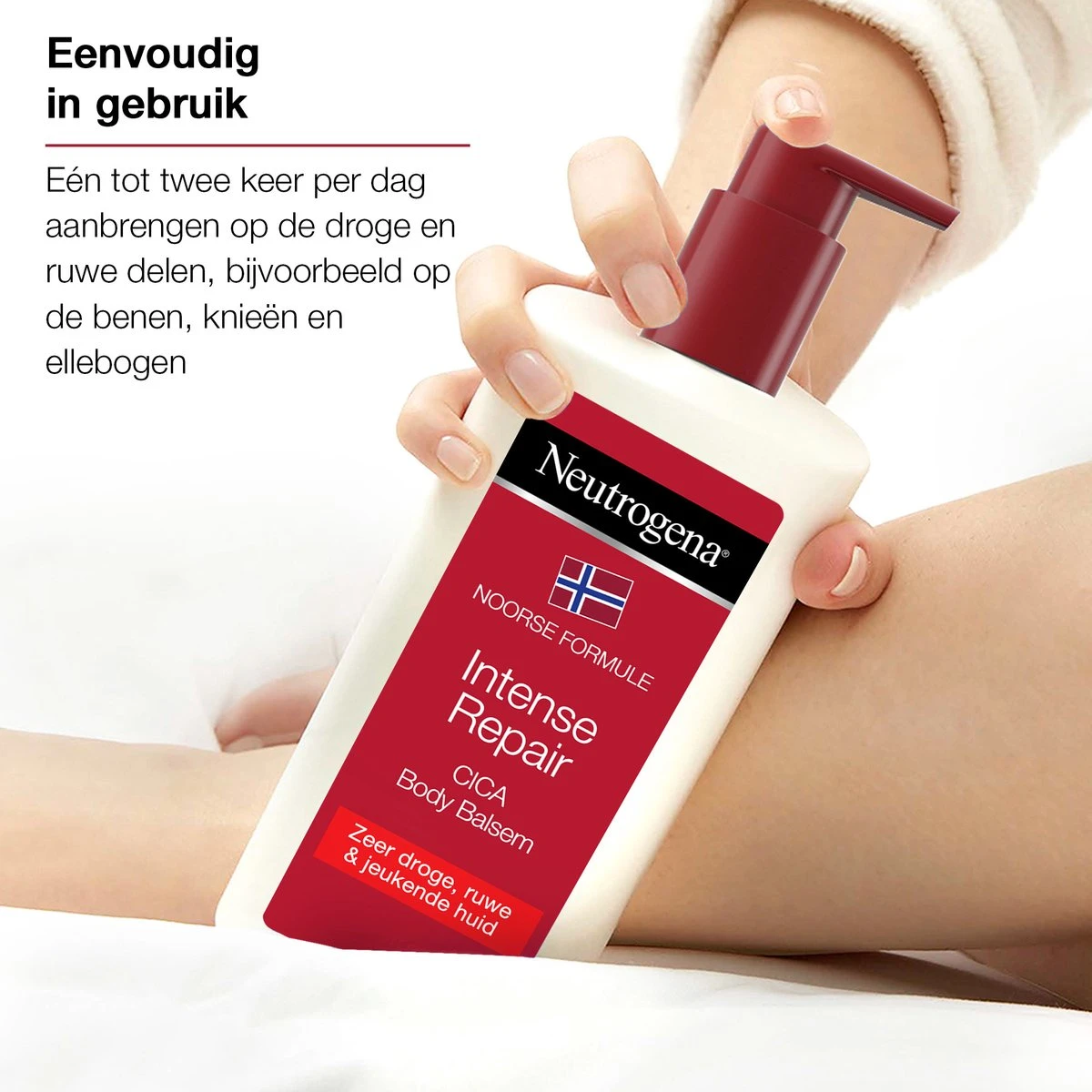 Neutrogena Intense Repair, Intensief Herstellende CICA Body Balsem, Noorse Formule, Hydraterende Bodylotion Voor De Zeer Droge, Ruwe En Jeukende Huid 2 X 250 Ml 10 Neutrogena Intense Repair, Intensief Herstellende CICA Body Balsem, Noorse Formule, Hydraterende Bodylotion Voor De Zeer Droge, Ruwe En Jeukende Huid 2 X 250 Ml - Afbeelding 8