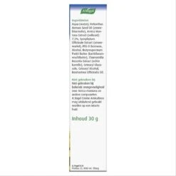 A.Vogel Arnica Vallen En Stoten Crème - Verzorgt De Blauwverkleurde Huid - 30 G 20 A.Vogel Arnica Vallen En Stoten Crème - Verzorgt De Blauwverkleurde Huid - 30 G -Lichaamsverzorging Winkel 1200x1200 2362