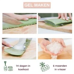 Dr. Green® 1x- Aloë Vera Blad - MAAK GEL IN 3 MINUTEN - 100% Puur - Biologisch 17 Dr. Green® 1x- Aloë Vera Blad - MAAK GEL IN 3 MINUTEN - 100% Puur - Biologisch -Lichaamsverzorging Winkel 1200x1200 2563