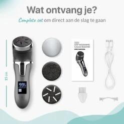 Be Lavish Elektrische Eeltverwijderaar Met Stofzuigsysteem - Voetvijl - Eeltvijl - IPX7 Waterdicht - USB Oplaadbaar - Inc. 3 Opzetstukken & Borstel 22 Be Lavish Elektrische Eeltverwijderaar Met Stofzuigsysteem - Voetvijl - Eeltvijl - IPX7 Waterdicht - USB Oplaadbaar - Inc. 3 Opzetstukken & Borstel -Lichaamsverzorging Winkel 1200x1200 274