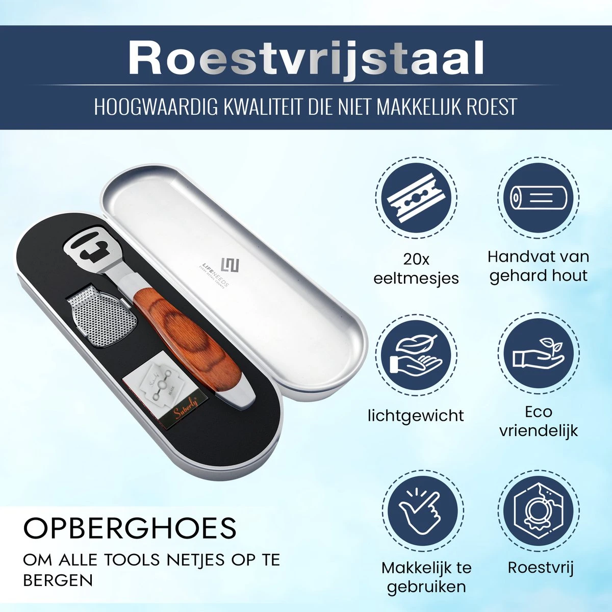 Pedicureset Professioneel - Pedicure Eeltmesjes - Eelt Verwijderaar Pedicure Set - Eeltverwijderaar Voetvijl - Eeltschraper - Eeltschaaf - Eeltrasp 9 Pedicureset Professioneel - Pedicure Eeltmesjes - Eelt Verwijderaar Pedicure Set - Eeltverwijderaar Voetvijl - Eeltschraper - Eeltschaaf - Eeltrasp - Afbeelding 8