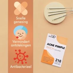 Dea Sirona Pimple Patch - Acne Patch - Puisten Verwijderaar - Puisten Pleister - Acne Pleister - Acne Sticker - Puistjes Verwijderen - 216 Stuks -Lichaamsverzorging Winkel 1200x1200 396