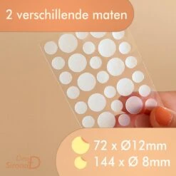 Dea Sirona Pimple Patch - Acne Patch - Puisten Verwijderaar - Puisten Pleister - Acne Pleister - Acne Sticker - Puistjes Verwijderen - 216 Stuks -Lichaamsverzorging Winkel 1200x1200 397