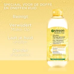 Garnier SkinActive Micellair Water Vitamine C* - Reinigingswater Voor Het Gezicht - 400ml -Lichaamsverzorging Winkel 1200x1200 480
